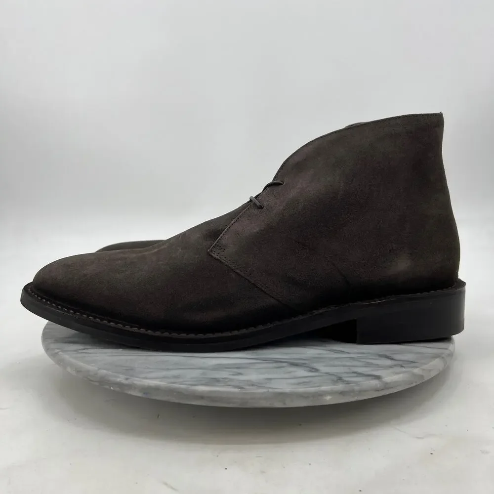Thursday Boot Co Mens 16 Chukka Boot Ash Scout Suede Leather Handmade Shoes
